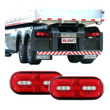 Par Lanterna Traseira Carreta Randon Led Implementos 24v