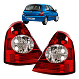 Par Lanterna Traseira Clio