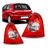 Par Lanterna Traseira Clio