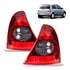 Par Lanterna Traseira Clio Hatch Renault 2003 A 2010 Fume
