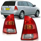 Par Lanterna Traseira Corolla Fielder 04 05 06 07 08 Rosa