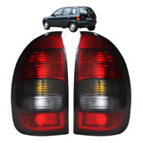 Par Lanterna Traseira Corsa 4 Portas 1996 1997 1998 1999 Fu