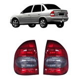 Par Lanterna Traseira Corsa Classic Sedan Bolha 1997 98 99