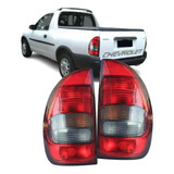 Par Lanterna Traseira Corsa Pick up 1994 95 96 97 98 99 Fumê