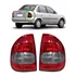 Par Lanterna Traseira Corsa Sedan Classic 2000 2001 2002 2003 2004 2005 2006 2007 2008 2009 2010 Fume