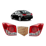 Par Lanterna Traseira Cruze Sedan Bic 2010 2011 2012 15 D e