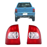 Par Lanterna Traseira Fiat Strada 2001 2002 2003 2004
