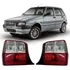 Par Lanterna Traseira Fiat Uno Fire 2004 A 2013 Bicolor