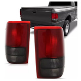 Par Lanterna Traseira Ford Ranger 93 94 95 96 1997 Rubi Fumê