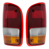 Par Lanterna Traseira Ford Ranger 93 94 95 96 97 Tricolor