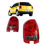 Par Lanterna Traseira Gol G4 2006 2014 Ré Fumê Fitam Ld le