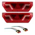 Par Lanterna Traseira Guerra Led Guerra Sequencial 12v Iva