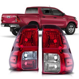 Par Lanterna Traseira Hilux