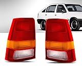 Par Lanterna Traseira Kadett 1989 A 1998 Tricolor