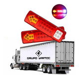 Par Lanterna Traseira Led Hr Ford Master Sprinter Iveco 12v