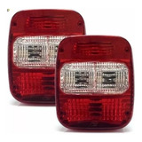 Par Lanterna Traseira Led Marmitão C vigia Vw Const