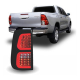 Par Lanterna Traseira Led Toyota Hilux 2016 2023 Fume Brs