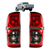 Par Lanterna Traseira Toyota Hilux 2012 2013 2014 2015 Fumê