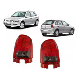 Par Lanterna Traseira Vw Gol 4 G4 06 07 08 2009 Fumê Fitam