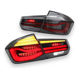 Par Lanternas Bmw Fumê 316i 320i 328i F30 M3 Style Full Led 