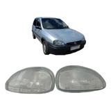 Par Lente Farol Corsa 94 95 96 97 98 99 Vidro Estriado Arteb