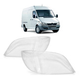 Par Lente Farol Dianteiro Sprinter 2003 A 2011 Transparente