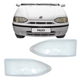 Par Lente Farol Palio 96 97 98 99 00 01 Foco Duplo Acrilico