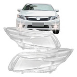 Par Lente Farol Para Honda Civic 2012 2013 2014 2015 À 2016