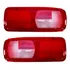 Par Lente Lanterna Traseira Daf Xf Ftt 530 510a Fts 480 Cf
