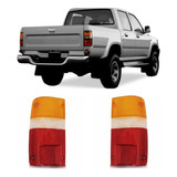 Par Lente Lanterna Traseira Hilux 4x2