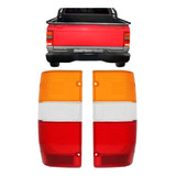Par Lente Lanterna Traseira L200 1992 93 94 A 2003 Tricolor