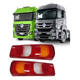 Par Lente Lanterna Traseira Mercedes Actros Atego Axor