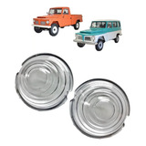 Par Lente Pisca Dianteiro Rural Willys E Jeep 1977 1978 1979