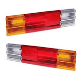 Par Lente Traseira Caminhão Mercedes Mb 709 1113 1618 1620