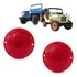 Par Lentes Lanterna Traseira Jeep Willys Rural F-75 1974 75