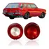 Par Lentes Lanternas Traseira Caravan Opala 75 76 77 78 79 