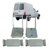 Par Limitador C mola Porta Traseira Baú Fiorino 93 94 95 96