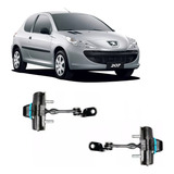 Par Limitador Da Porta Traseira Peugeot 207 2009 2010 2011