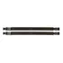 Par Longarina Reta Estante Stay Slim 380 Mm Alumínio Preto
