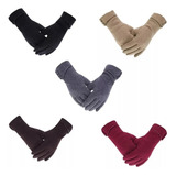Par Luvas Touch Feminina Importada Forro Pelúcia Ref 813