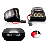 Par Luz Placa Led Chevrolet S10 2013 À 2023 Branca Vermelha