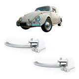 Par Maçaneta Externa Fusca 59 70 71 72 73 74 A 77 Com Chave