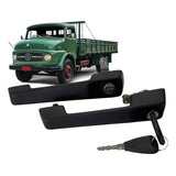 Par Maçaneta Externa Porta Caminhão Mb L1113 L1313 L1513