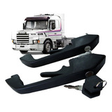 Par Maçaneta Externa Porta Caminhão Scania T R 112 113 142