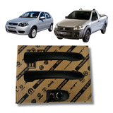 Par Maçaneta Externa Porta Dianteira Fiat Strada 2014 2015