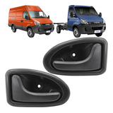 Par Maçaneta Interna Lado Esq E Dir Iveco Daily 2008 A 2018