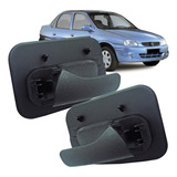 Par Maçaneta Interna Porta Traseira Corsa Sedan Wind 94 A 01
