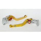Par Manete Esportivo Regulagem Suzuki Gsx r1000 Srad Dourado