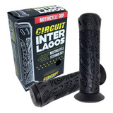 Par Manopla Circuit Preta Interlagos Moto Cg150 Titan