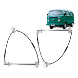 Par Máquina De Vidro Manual Kombi Clipper 1998 A 2007 2p